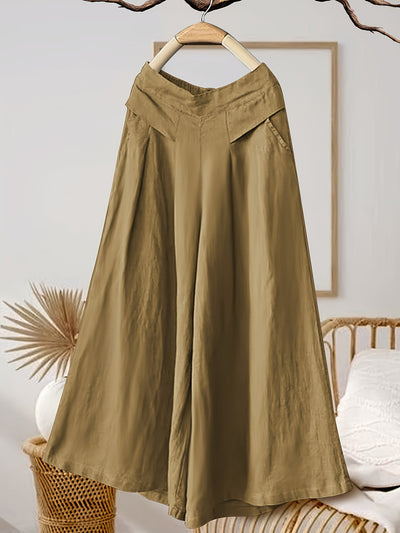 Sienna - Vintage Drape Linen Pants