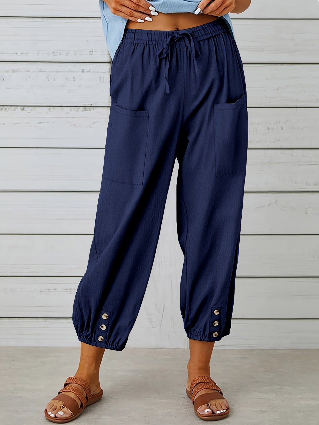 Amara - Summer Capri Trousers