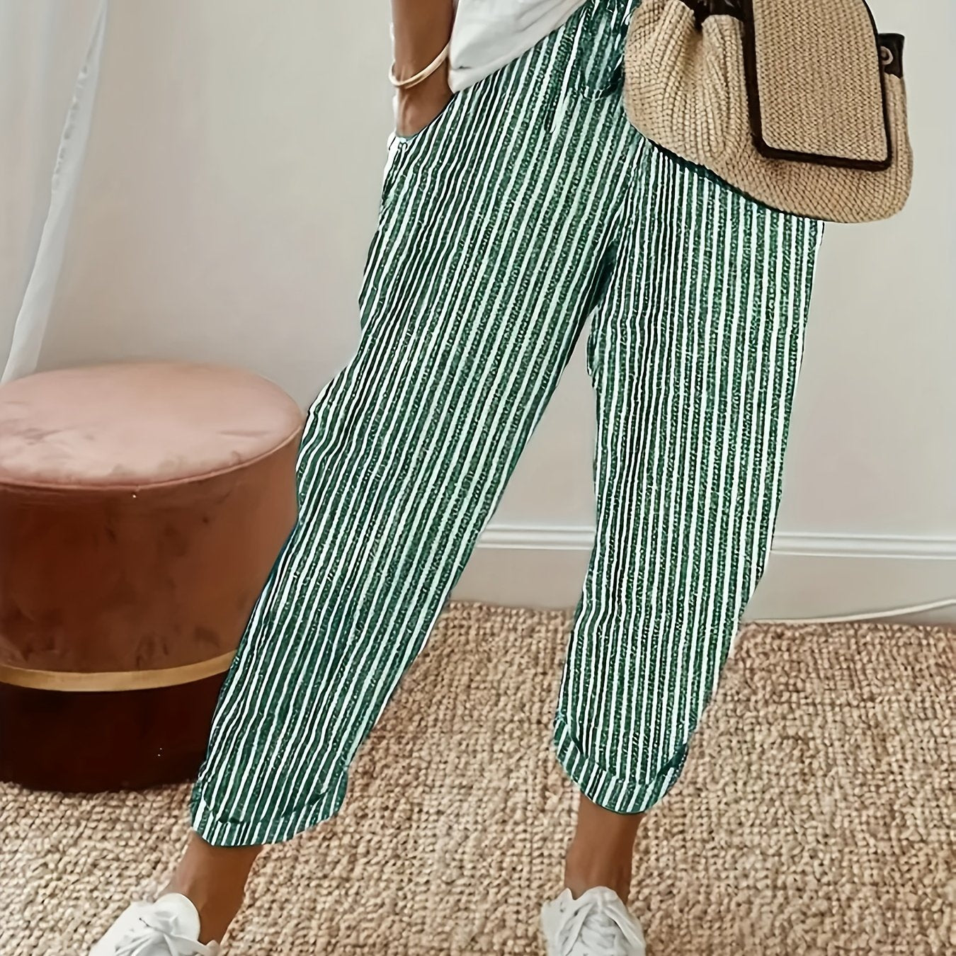 Noa - Relaxed Stripe Pants