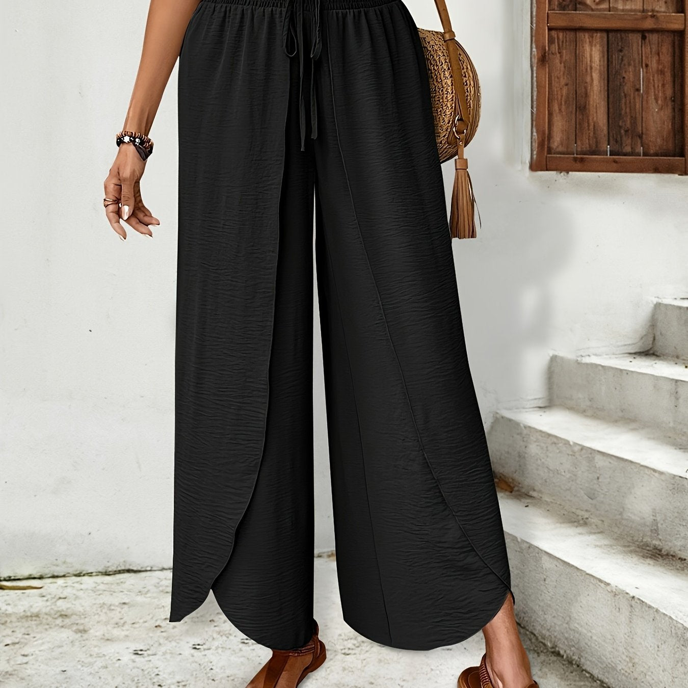 Verona - Flow Split-Leg Trousers