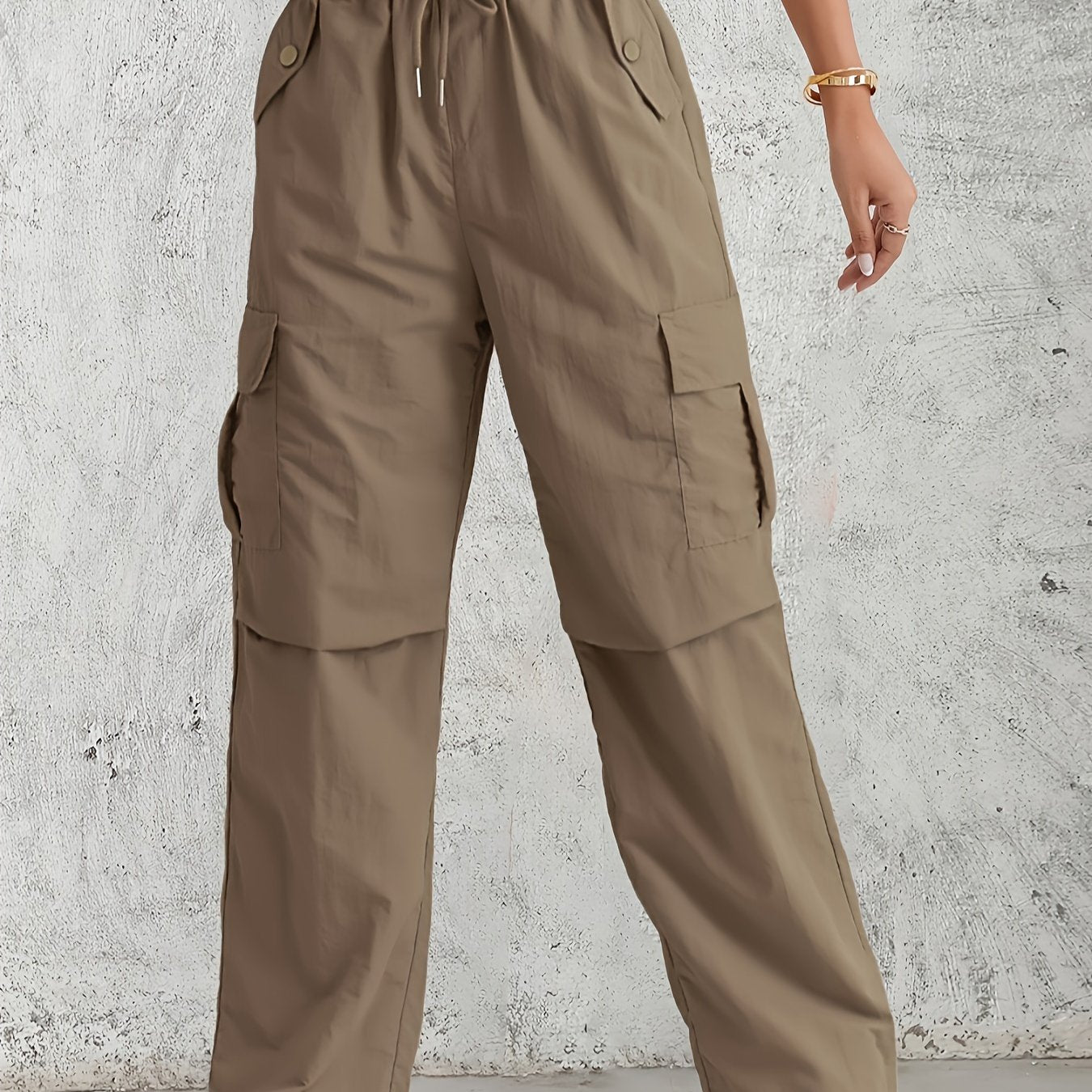 Harlow - High Waist Cargo Pants