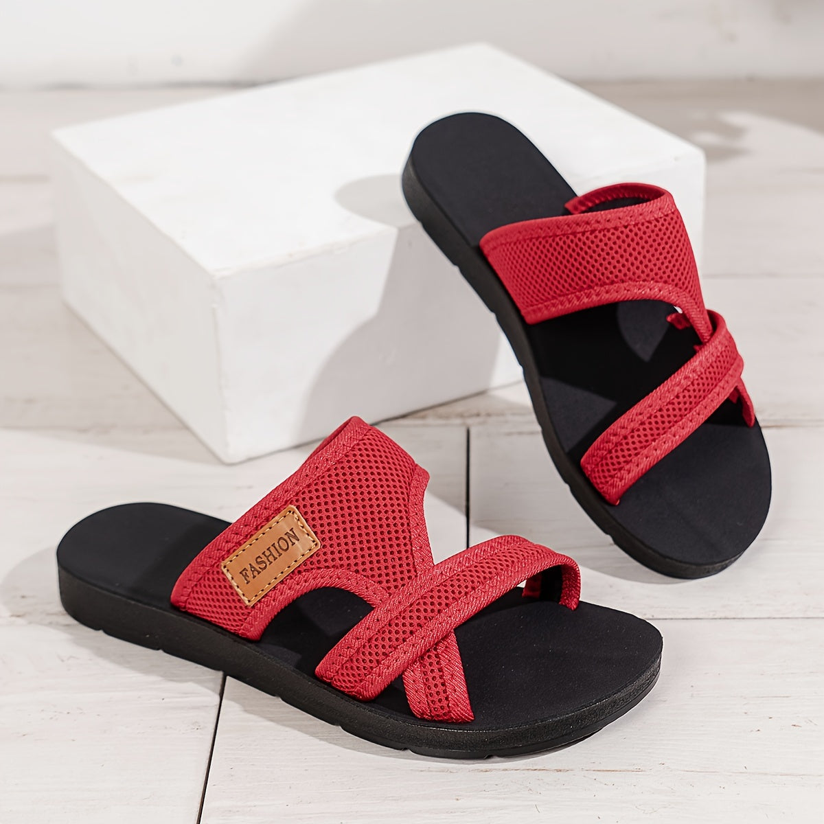 Sienna - Summer Mesh Slide Sandal