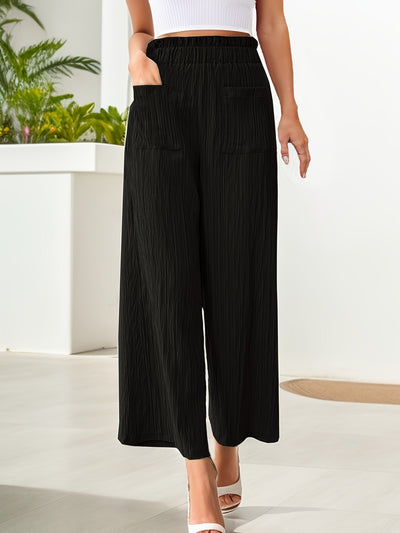 Elyse - Woven Tapered Trousers