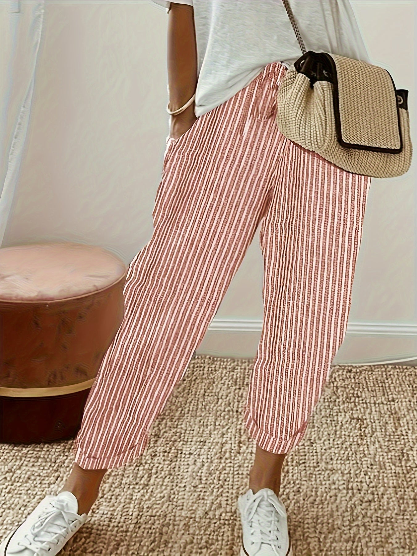 Noa - Relaxed Stripe Pants