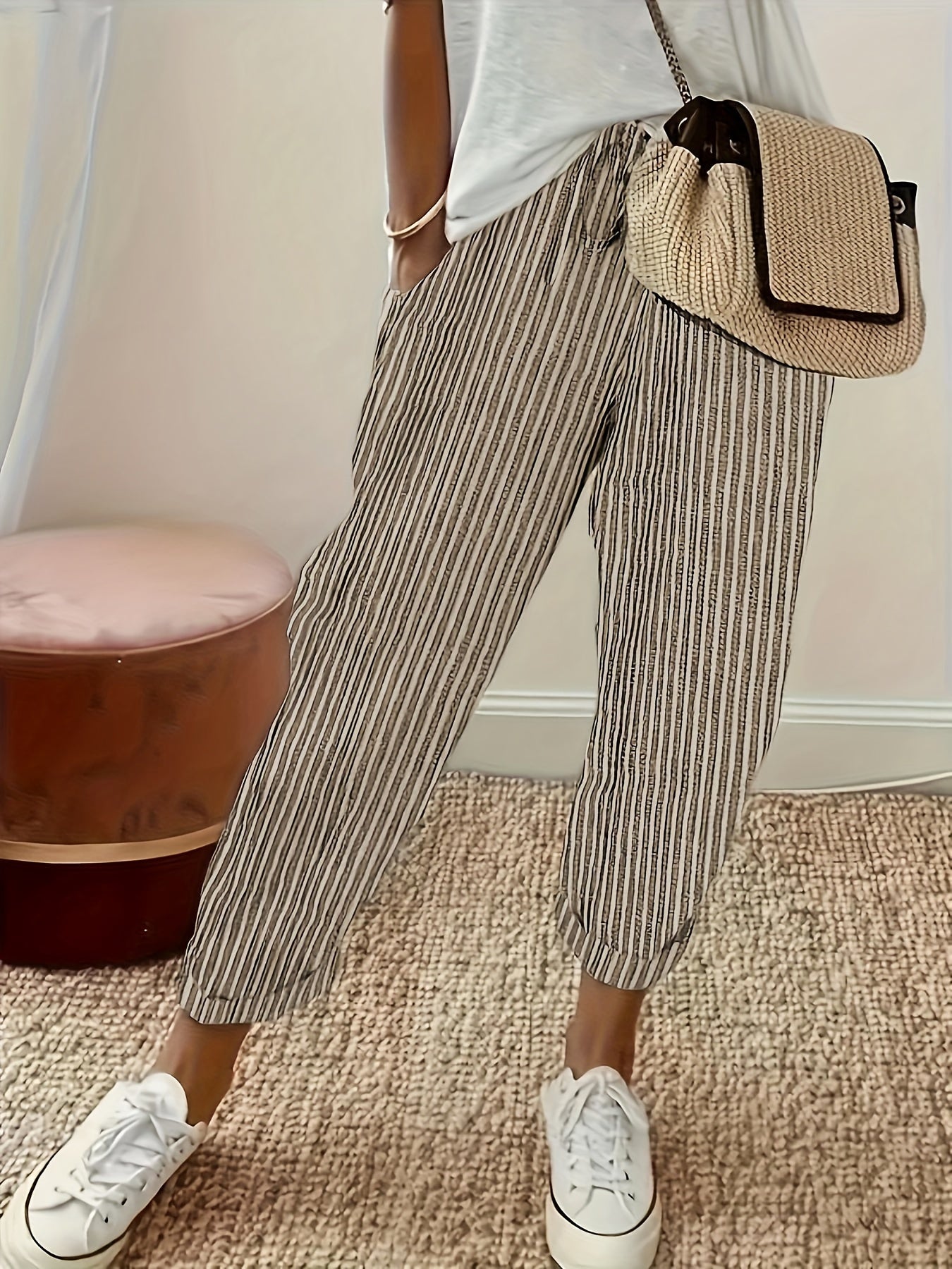 Noa - Relaxed Stripe Pants